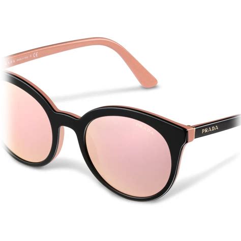 pink prada alternate fit sunglasses